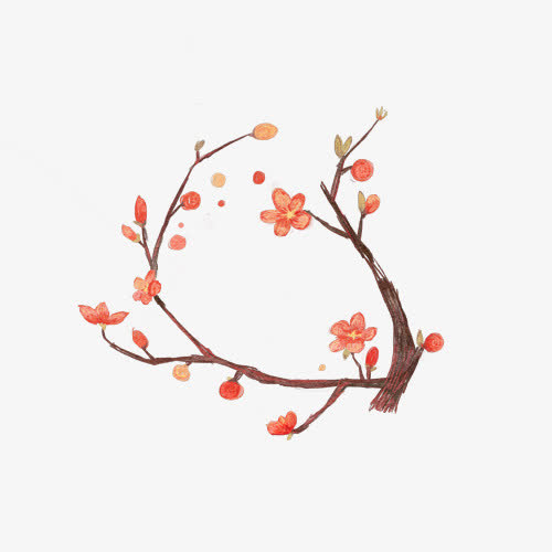 卡通花朵免抠