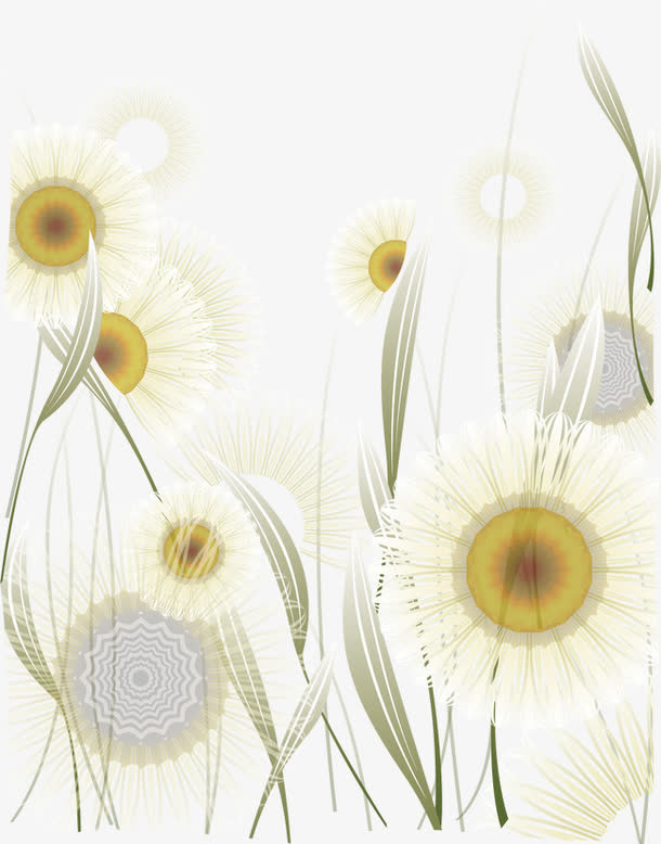 传统花纹免抠