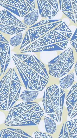 蓝色几何圆点底纹h5背景图高清