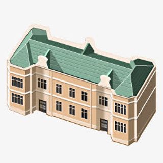 学校教学楼图标免抠