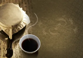 宣扬中医文化展板背景素材高清