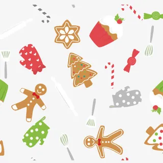 圣诞饼干免抠