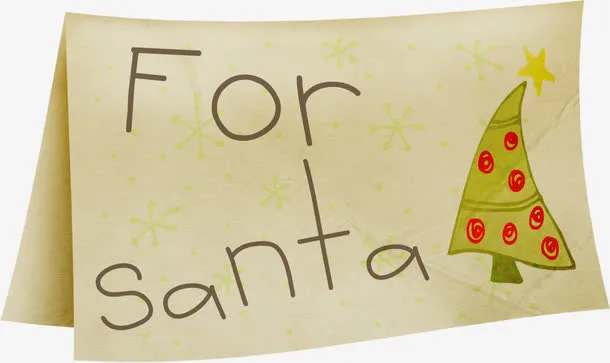 圣诞节装饰卡片免抠