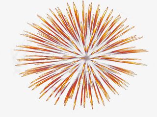 璀璨烟花公司年会背景