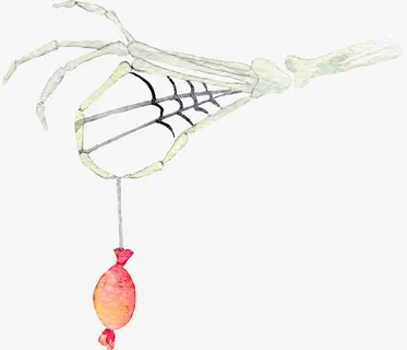 万圣节糖果免抠