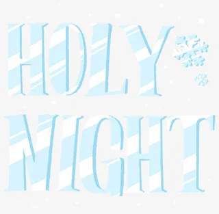 圣诞节 卡通文字小装饰 元素免抠