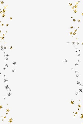 梦幻星星相框模板免抠