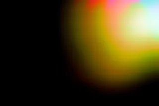 彩色唯美光圈免抠