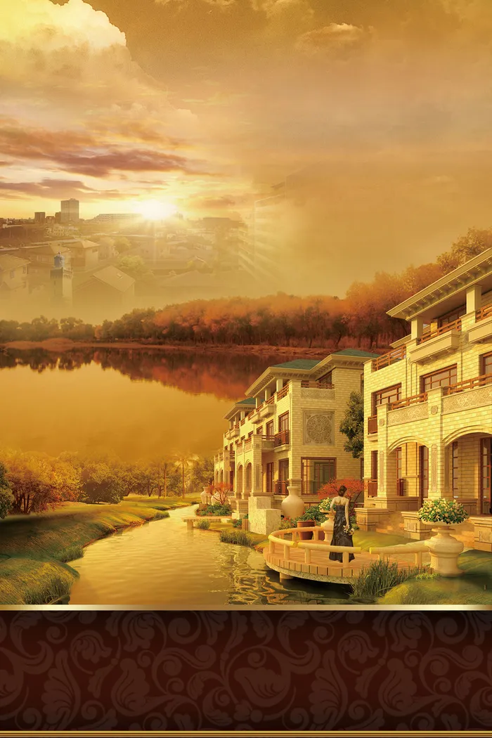 房地产背景高清