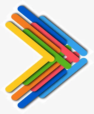 汇聚几何线条背景