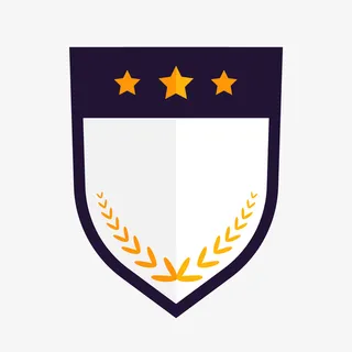 卡通盾牌文案背景