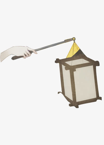 中国风提灯笼免抠