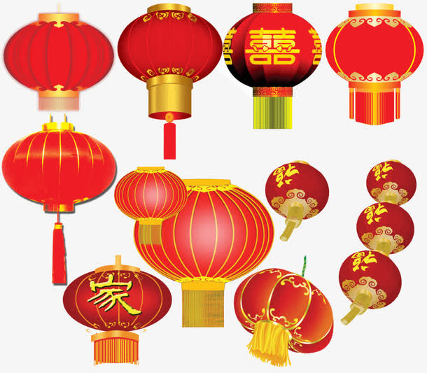 节日节日庆典 红灯笼免抠