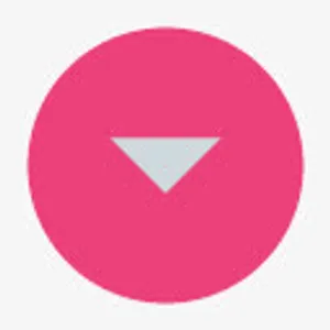 箭头下降下来圆Material-Design-icons免抠