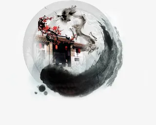 中国风元素免抠