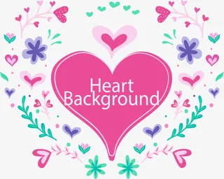 春天花朵装饰卡片免抠