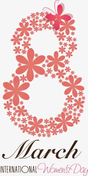 妇女节元素免抠