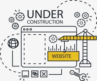 电脑网站正在建设免抠