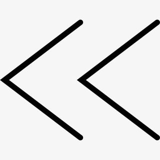 两个左箭头图标免抠