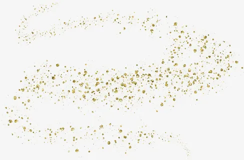 金砂分散的素材免抠