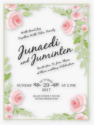 浪漫花藤装饰边框免抠