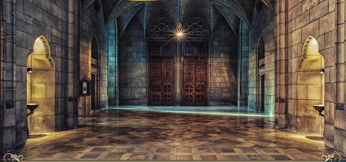 宫殿门前背景高清