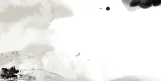 中国风水墨晕染背景素材高清