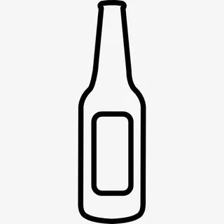 空的啤酒瓶图标免抠