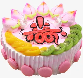 蟠桃贺寿（贺寿蛋糕）免抠