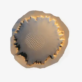 俯瞰地球上古老的陨石坑免抠