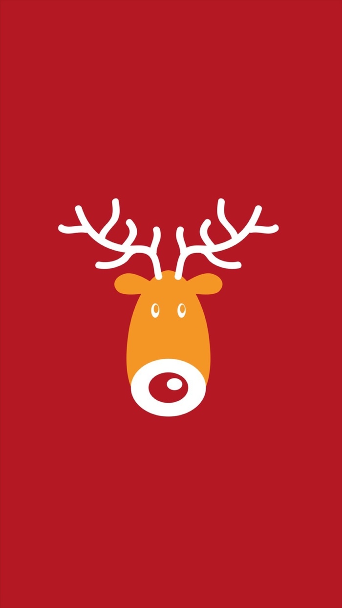 可爱萌卡通圣诞H5背景高清