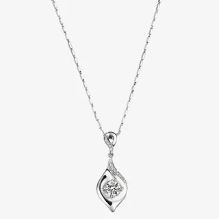 吊坠纯银项链免抠