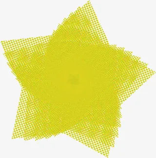 五角星创意图案免抠