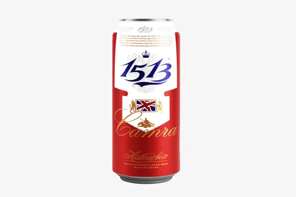 凯爵啤酒1513纯香产品图免抠