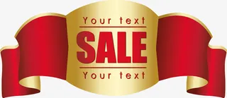 sale促销活动标签免抠