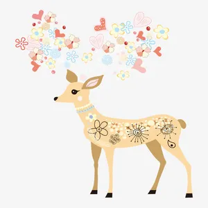 小鹿免抠