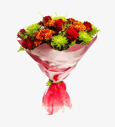 一束鲜花免抠