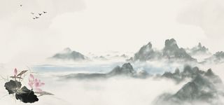 古风节日促销海报背景高清