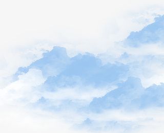 蓝天白云，天空免抠