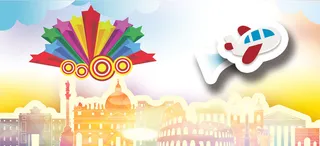 卡通梦幻彩色海报背景高清