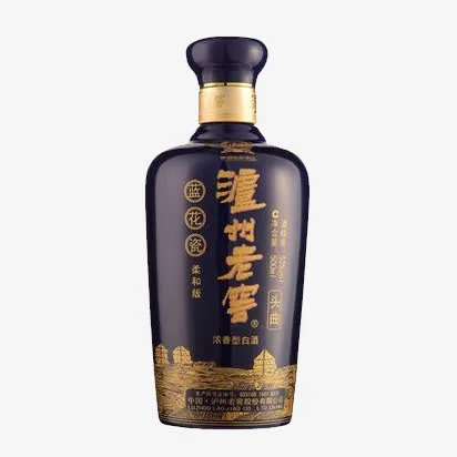 泸州老窖蓝花瓷免抠
