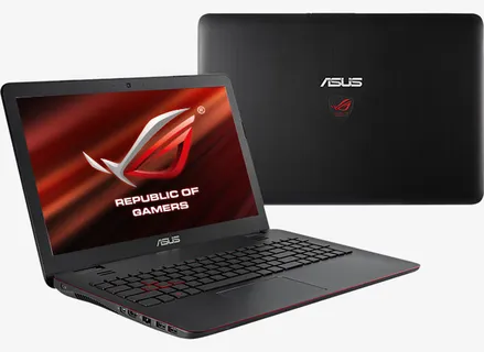 实物华硕玩家国度游戏笔记本免抠免抠