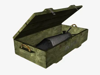 开盖弹药箱免抠