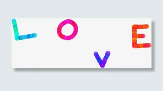 LOVE卡通韩国插画免抠