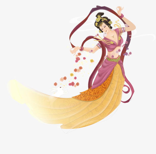 嫦娥 仙子 美女 仙女免抠