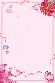 女神节海报背景高清