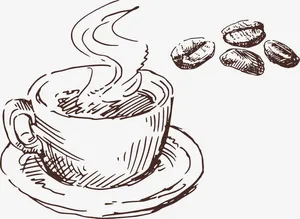 咖啡杯免抠