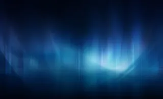 蓝色科技感光效极光免抠