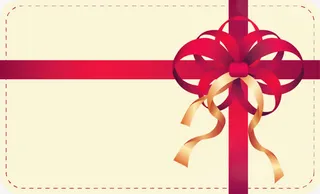 矢量创意红色丝带免抠