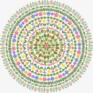 春天花草图腾免抠